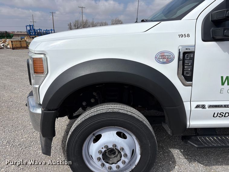 image for item EU4980 2021 Ford F550 Super Duty XL utility / service truck