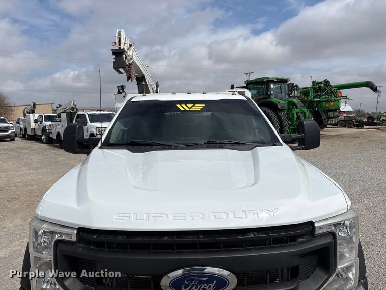 image for item EU4980 2021 Ford F550 Super Duty XL utility / service truck