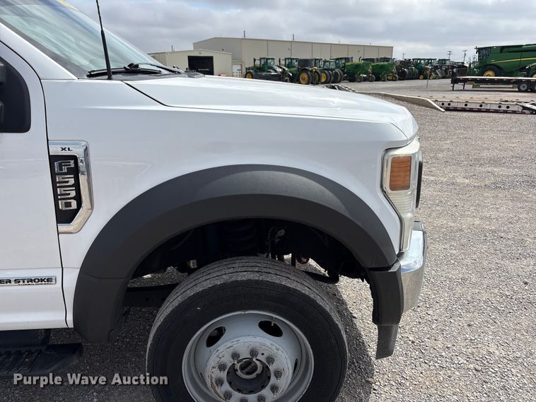 image for item EU4980 2021 Ford F550 Super Duty XL utility / service truck