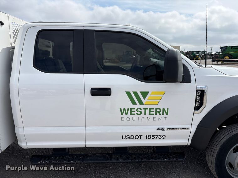 image for item EU4980 2021 Ford F550 Super Duty XL utility / service truck