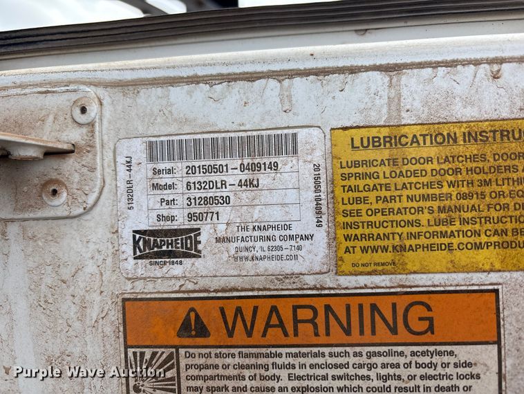 image for item EU4980 2021 Ford F550 Super Duty XL utility / service truck