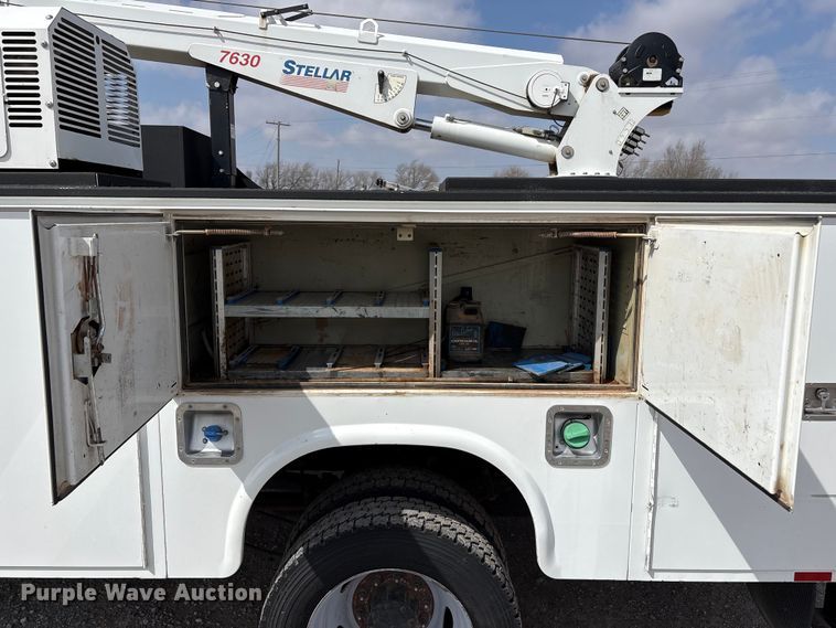 image for item EU4980 2021 Ford F550 Super Duty XL utility / service truck