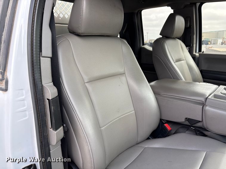 image for item EU4980 2021 Ford F550 Super Duty XL utility / service truck