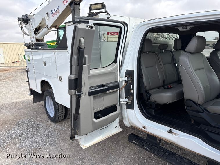 image for item EU4980 2021 Ford F550 Super Duty XL utility / service truck