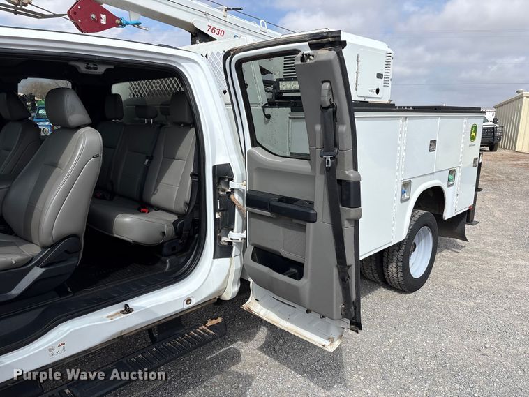 image for item EU4980 2021 Ford F550 Super Duty XL utility / service truck