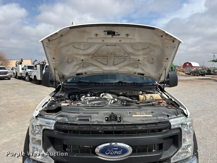 image for item EU4980 2021 Ford F550 Super Duty XL utility / service truck