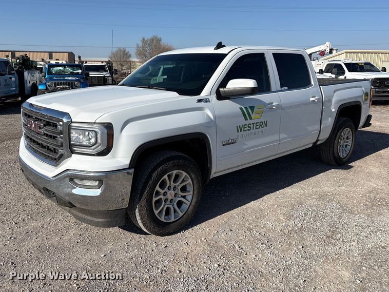 image for item EU4981 2018 GMC Sierra 1500 Crew Cab pickup truck