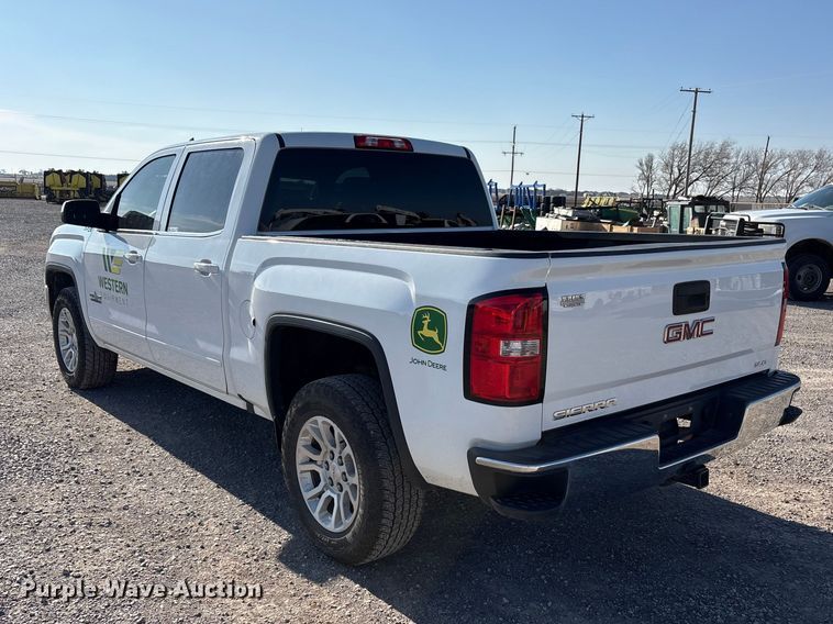 image for item EU4981 2018 GMC Sierra 1500 Crew Cab pickup truck