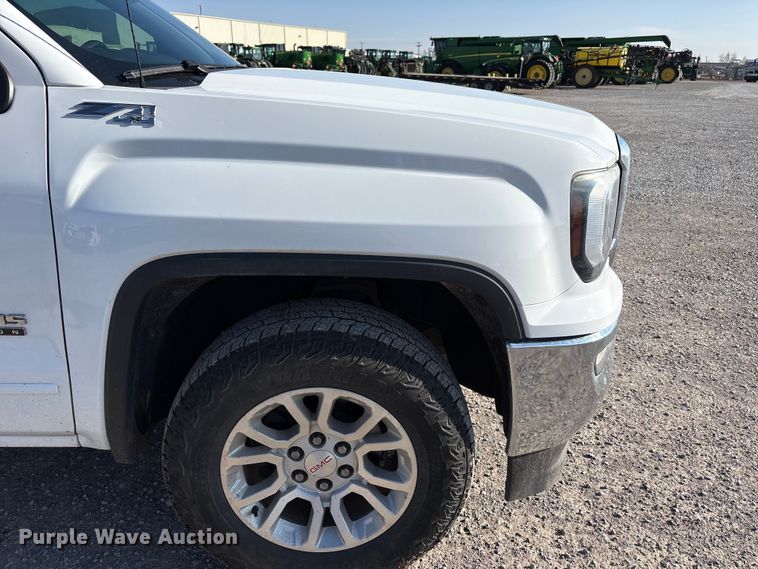 image for item EU4981 2018 GMC Sierra 1500 Crew Cab pickup truck