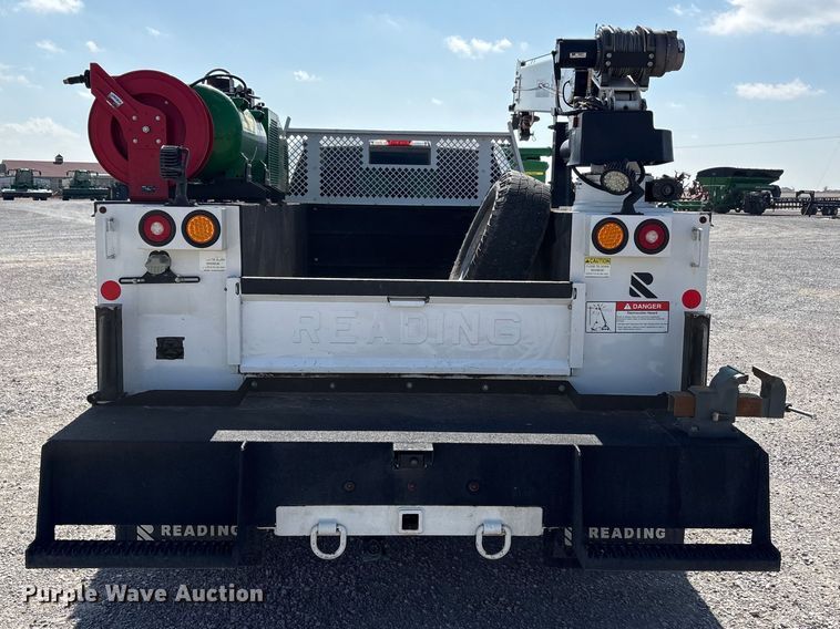 image for item EU4982 2022 Ford F-350 Ext. Cab utility bed pickup truck