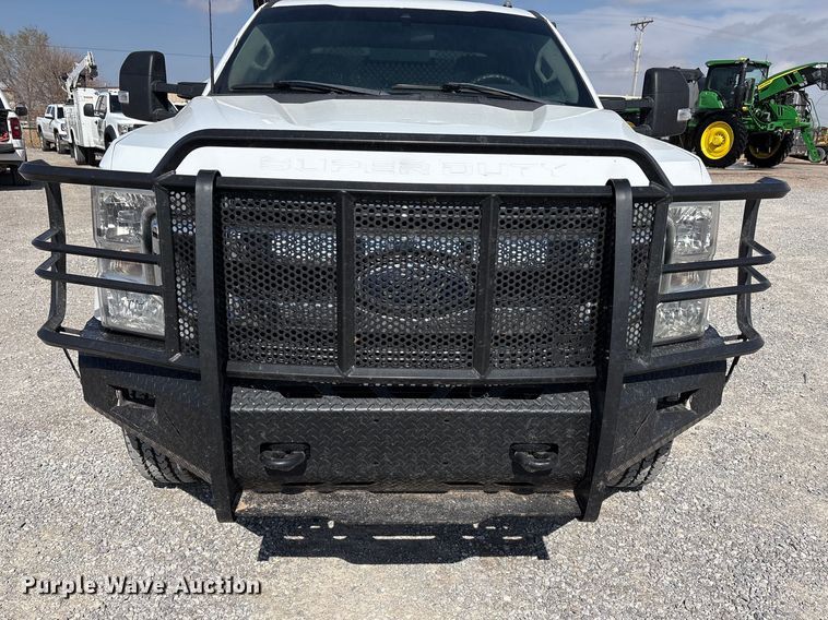 image for item EU4982 2022 Ford F-350 Ext. Cab utility bed pickup truck