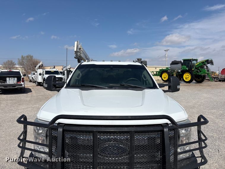 image for item EU4982 2022 Ford F-350 Ext. Cab utility bed pickup truck