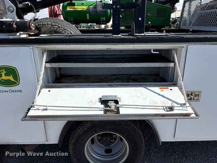 image for item EU4982 2022 Ford F-350 Ext. Cab utility bed pickup truck