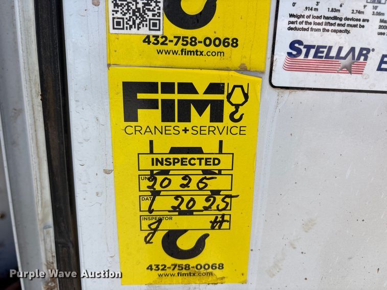 image for item EU4982 2022 Ford F-350 Ext. Cab utility bed pickup truck