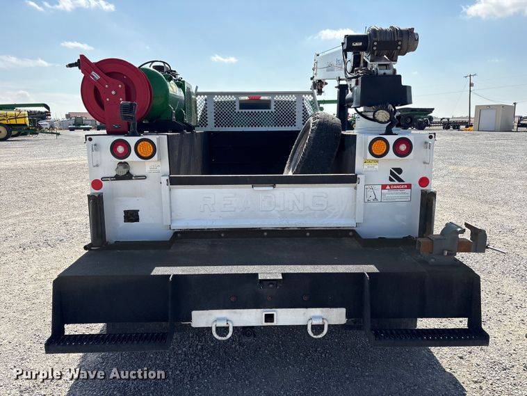 image for item EU4982 2022 Ford F-350 Ext. Cab utility bed pickup truck