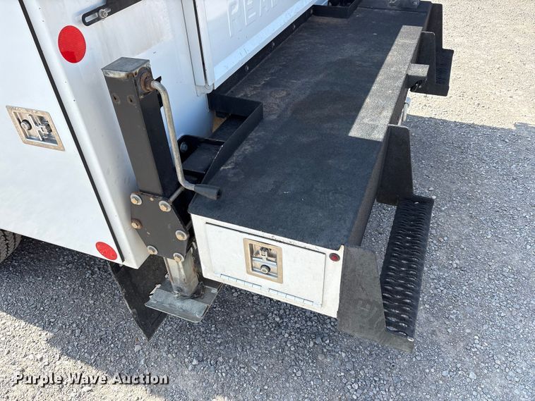 image for item EU4982 2022 Ford F-350 Ext. Cab utility bed pickup truck