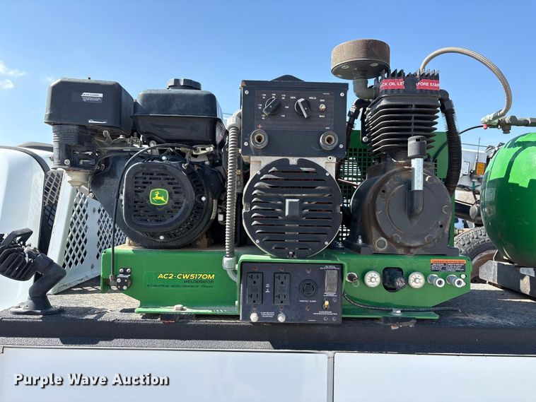 image for item EU4982 2022 Ford F-350 Ext. Cab utility bed pickup truck