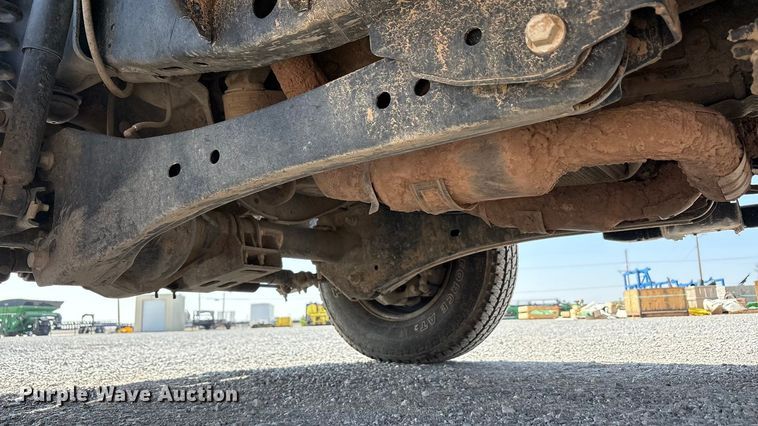 image for item EU4982 2022 Ford F-350 Ext. Cab utility bed pickup truck