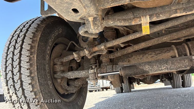 image for item EU4982 2022 Ford F-350 Ext. Cab utility bed pickup truck