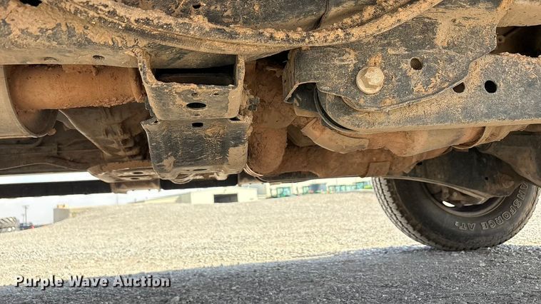 image for item EU4982 2022 Ford F-350 Ext. Cab utility bed pickup truck