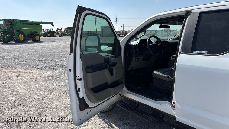 image for item EU4982 2022 Ford F-350 Ext. Cab utility bed pickup truck