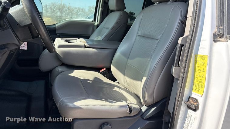 image for item EU4982 2022 Ford F-350 Ext. Cab utility bed pickup truck