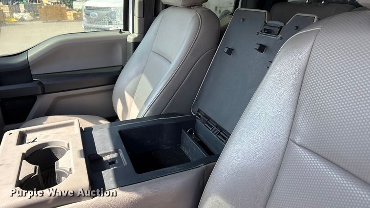 image for item EU4982 2022 Ford F-350 Ext. Cab utility bed pickup truck