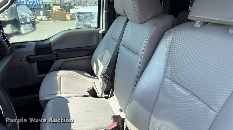 image for item EU4982 2022 Ford F-350 Ext. Cab utility bed pickup truck