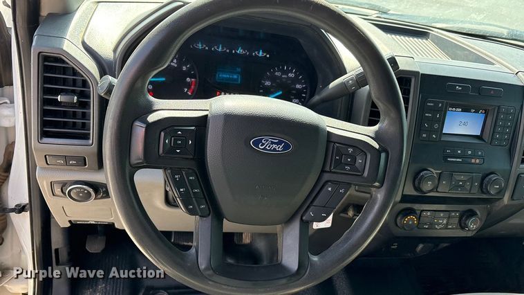 image for item EU4982 2022 Ford F-350 Ext. Cab utility bed pickup truck