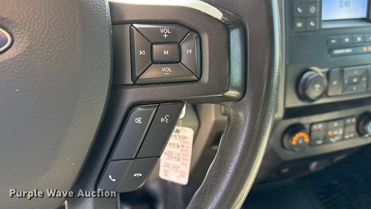 image for item EU4982 2022 Ford F-350 Ext. Cab utility bed pickup truck