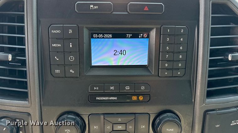 image for item EU4982 2022 Ford F-350 Ext. Cab utility bed pickup truck