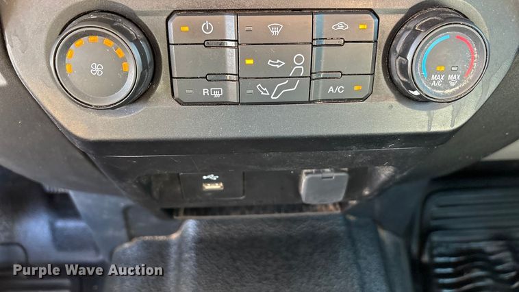 image for item EU4982 2022 Ford F-350 Ext. Cab utility bed pickup truck