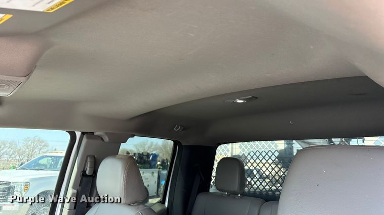 image for item EU4982 2022 Ford F-350 Ext. Cab utility bed pickup truck