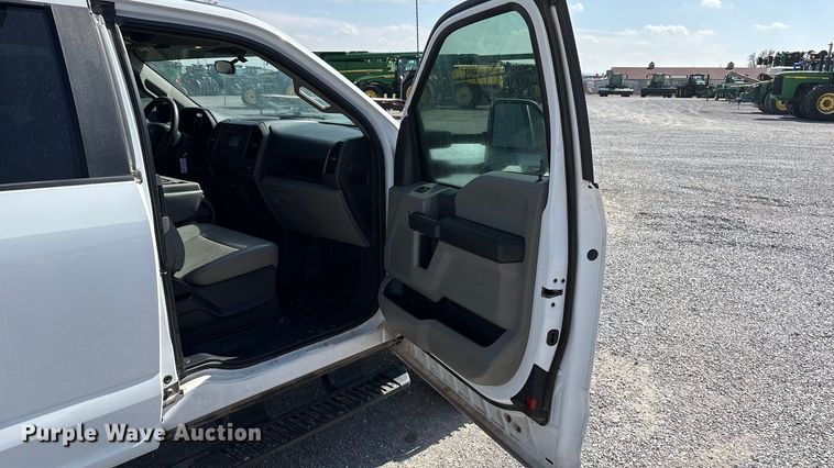 image for item EU4982 2022 Ford F-350 Ext. Cab utility bed pickup truck