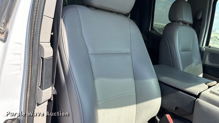 image for item EU4982 2022 Ford F-350 Ext. Cab utility bed pickup truck