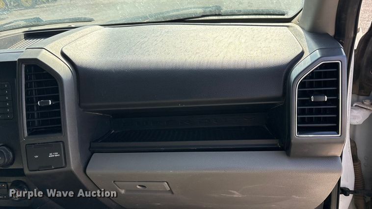 image for item EU4982 2022 Ford F-350 Ext. Cab utility bed pickup truck