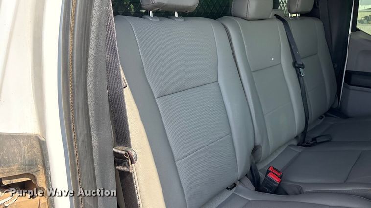 image for item EU4982 2022 Ford F-350 Ext. Cab utility bed pickup truck