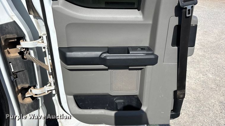 image for item EU4982 2022 Ford F-350 Ext. Cab utility bed pickup truck