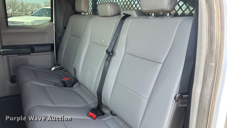 image for item EU4982 2022 Ford F-350 Ext. Cab utility bed pickup truck