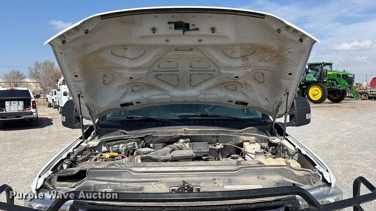 image for item EU4982 2022 Ford F-350 Ext. Cab utility bed pickup truck