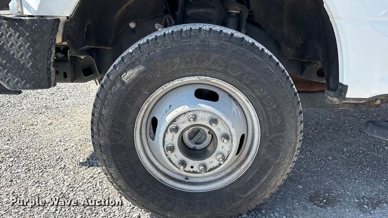 image for item EU4982 2022 Ford F-350 Ext. Cab utility bed pickup truck