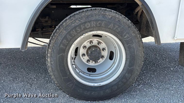 image for item EU4982 2022 Ford F-350 Ext. Cab utility bed pickup truck