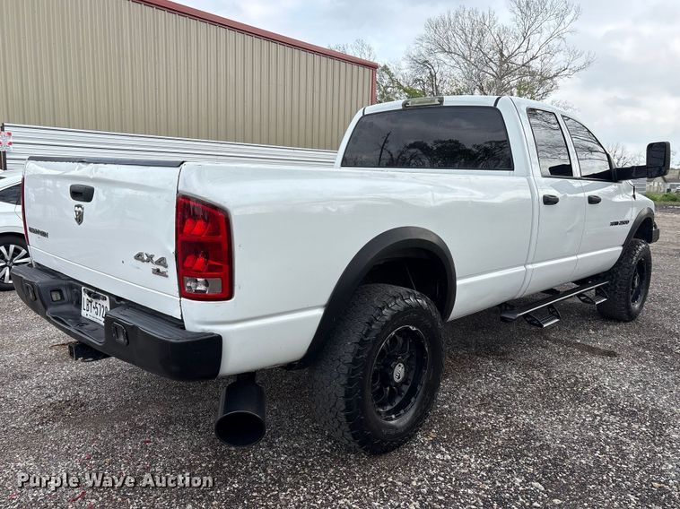 image for item EU7414 2006 Dodge Ram 2500 Ext. Cab pickup truck