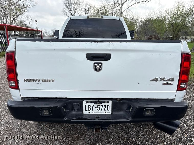 image for item EU7414 2006 Dodge Ram 2500 Ext. Cab pickup truck