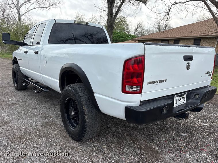 image for item EU7414 2006 Dodge Ram 2500 Ext. Cab pickup truck