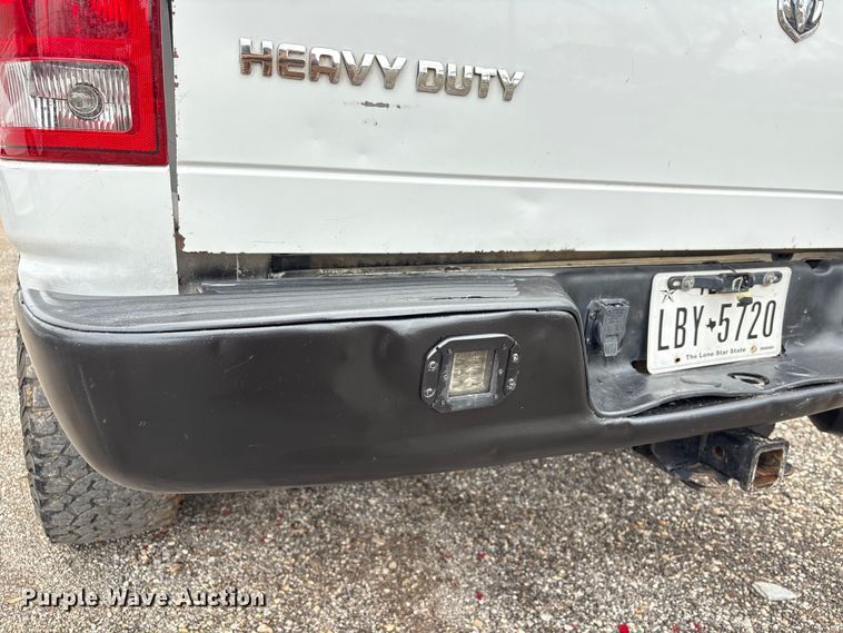 image for item EU7414 2006 Dodge Ram 2500 Ext. Cab pickup truck