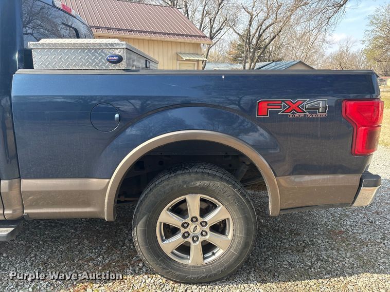 image for item EV2790 2018 Ford F150 Crew Cab pickup truck