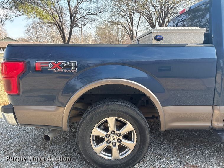 image for item EV2790 2018 Ford F150 Crew Cab pickup truck