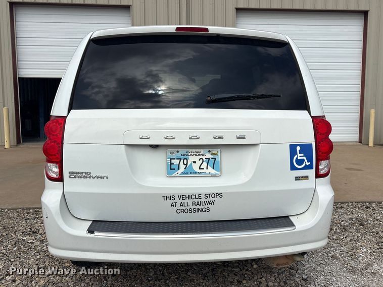 image for item EV2791 2018 Dodge Grand Caravan handicap accessible van