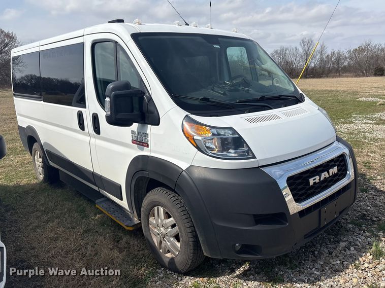 image for item EV2792 2021 RAM Promaster 1500 handicap accessible van